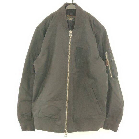 Abercrombie Men's Black Bomber Jacket - Size S - Picture 1 of 6